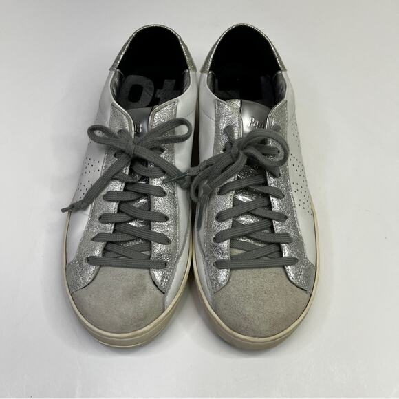 P448 Women's John Reflex sneakers all over white - 7 - Picture 3 of 10